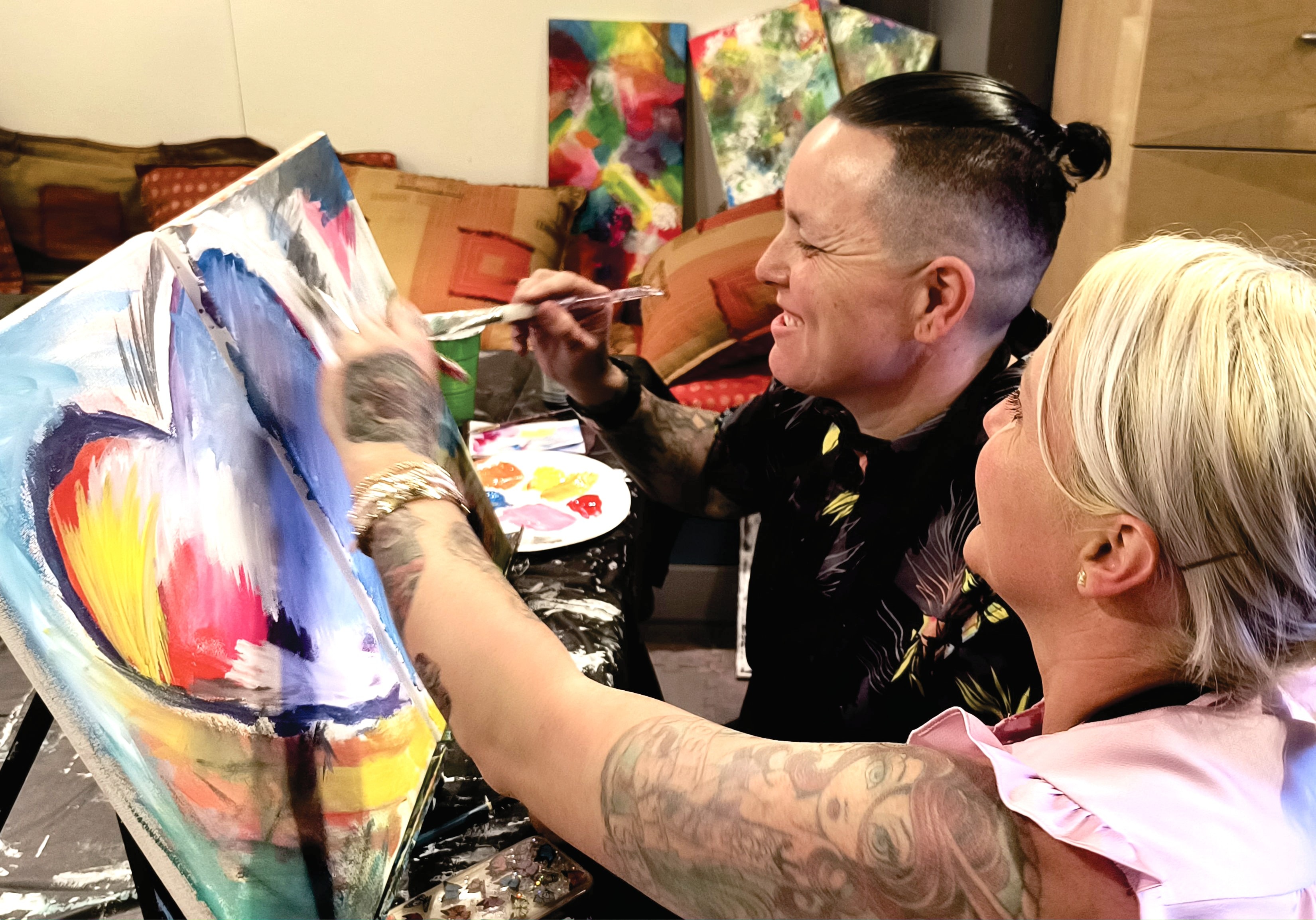 Art supplies and creativity